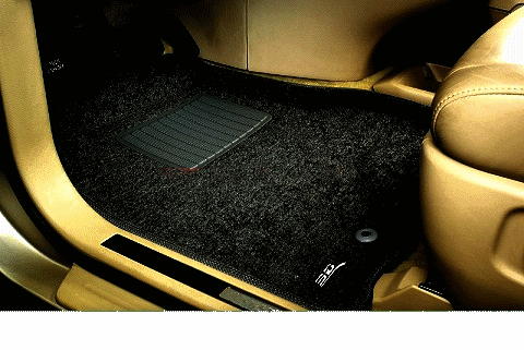 Коврики салона текстильные 3D Sotra AUDI Q5 (2010-) резиновый подпятник черные